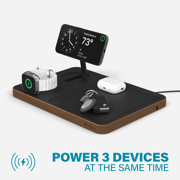 Nimble Apple Qi Charging Pad Nimble Apple In Charging Station 3-in