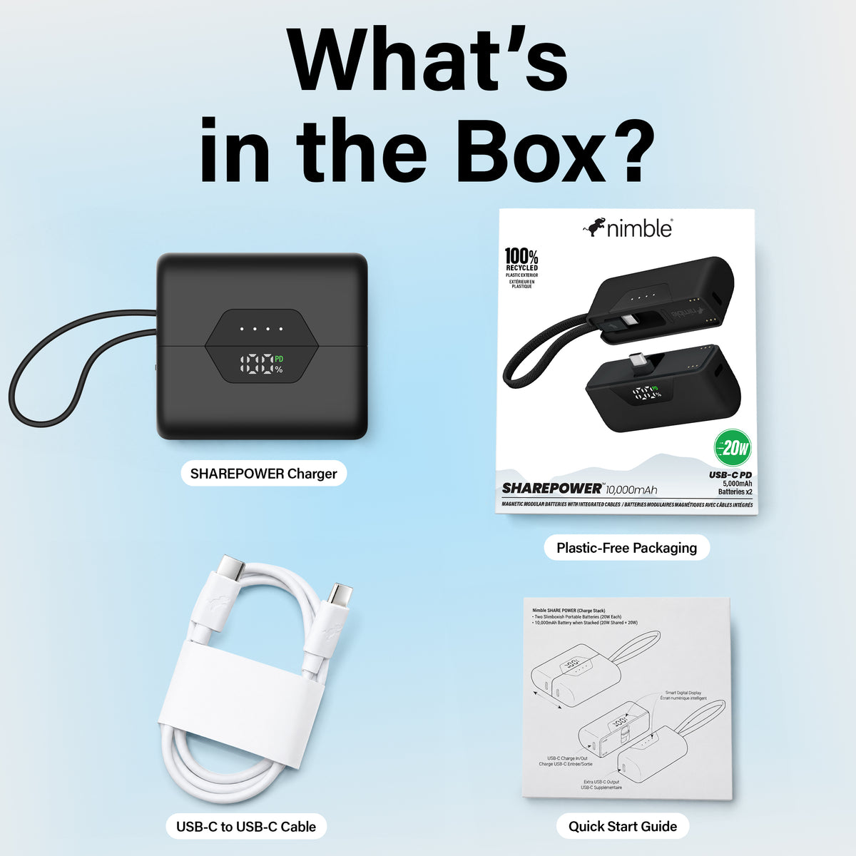 SHAREPOWER Portable Charger