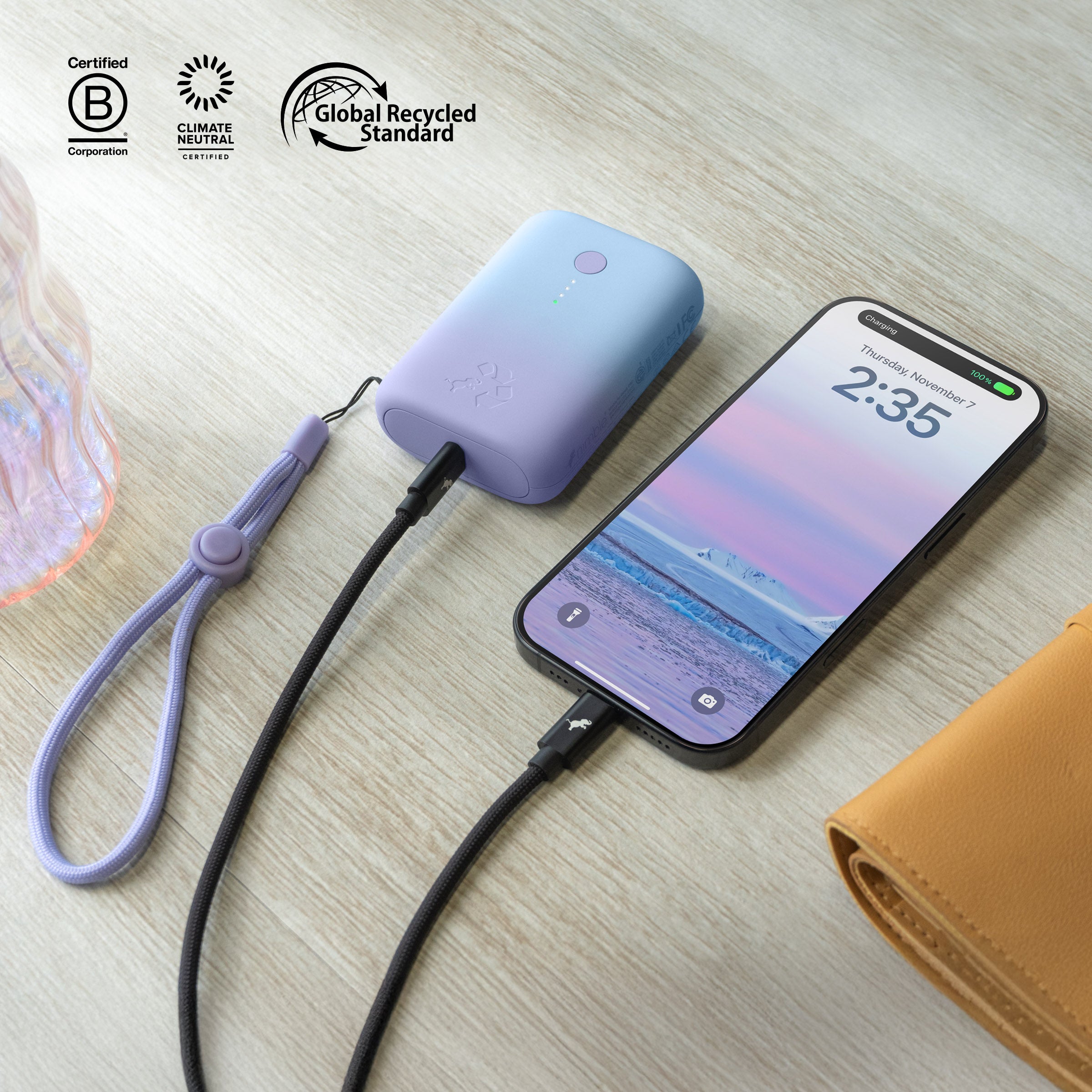 portable charger for new iphone wire