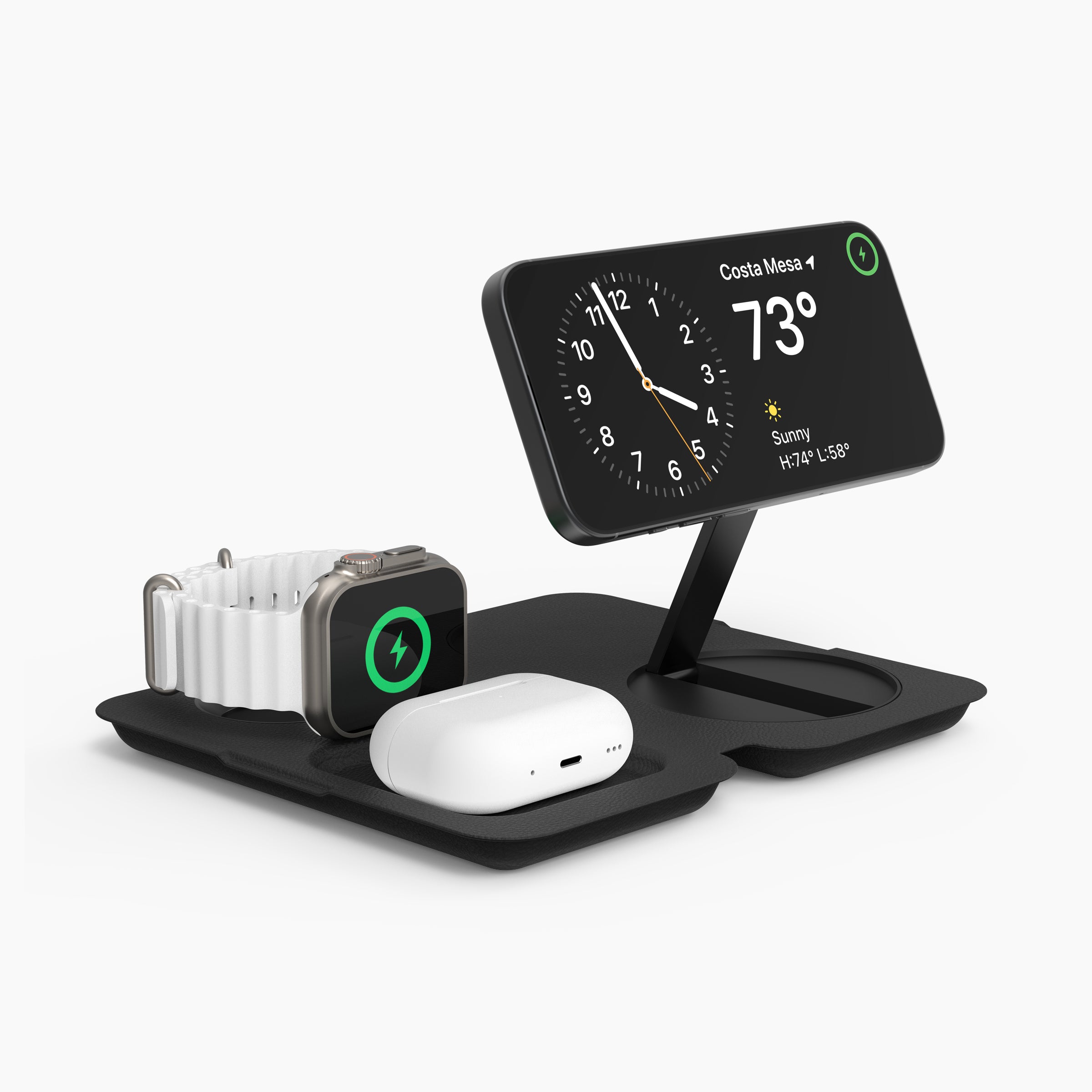Nimble Fold 3 in 1 Wireless Charger (Appleストア限定) 3-in-1 Wireless Travel Charger for Apple Devices | Nimble FOLD