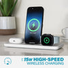 PODIUM 3-in-1 Wireless Charger
