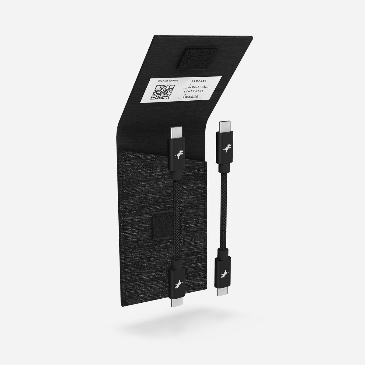 PowerKnit Travel Kit USB-C 2-Pack in Black