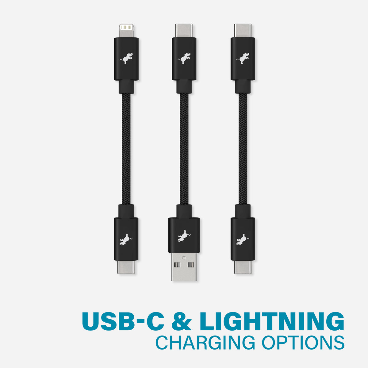 PowerKnit Travel Kit USB-C Cable 3-Pack