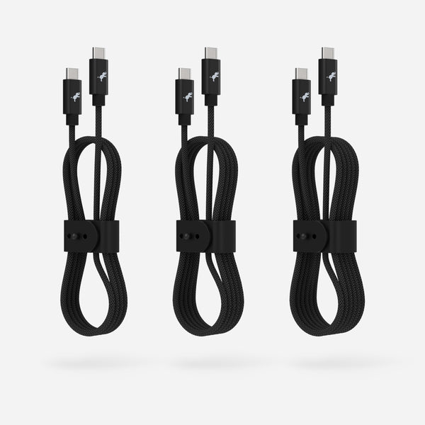 PowerKnit FLEX USB-C to USB-C 3-Pack