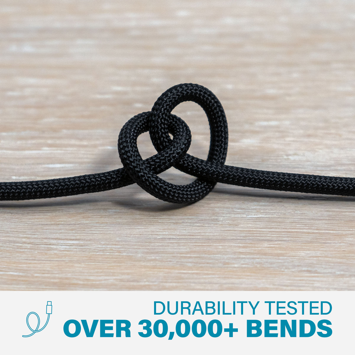 PowerKnit FLEX USB-A to USB-C