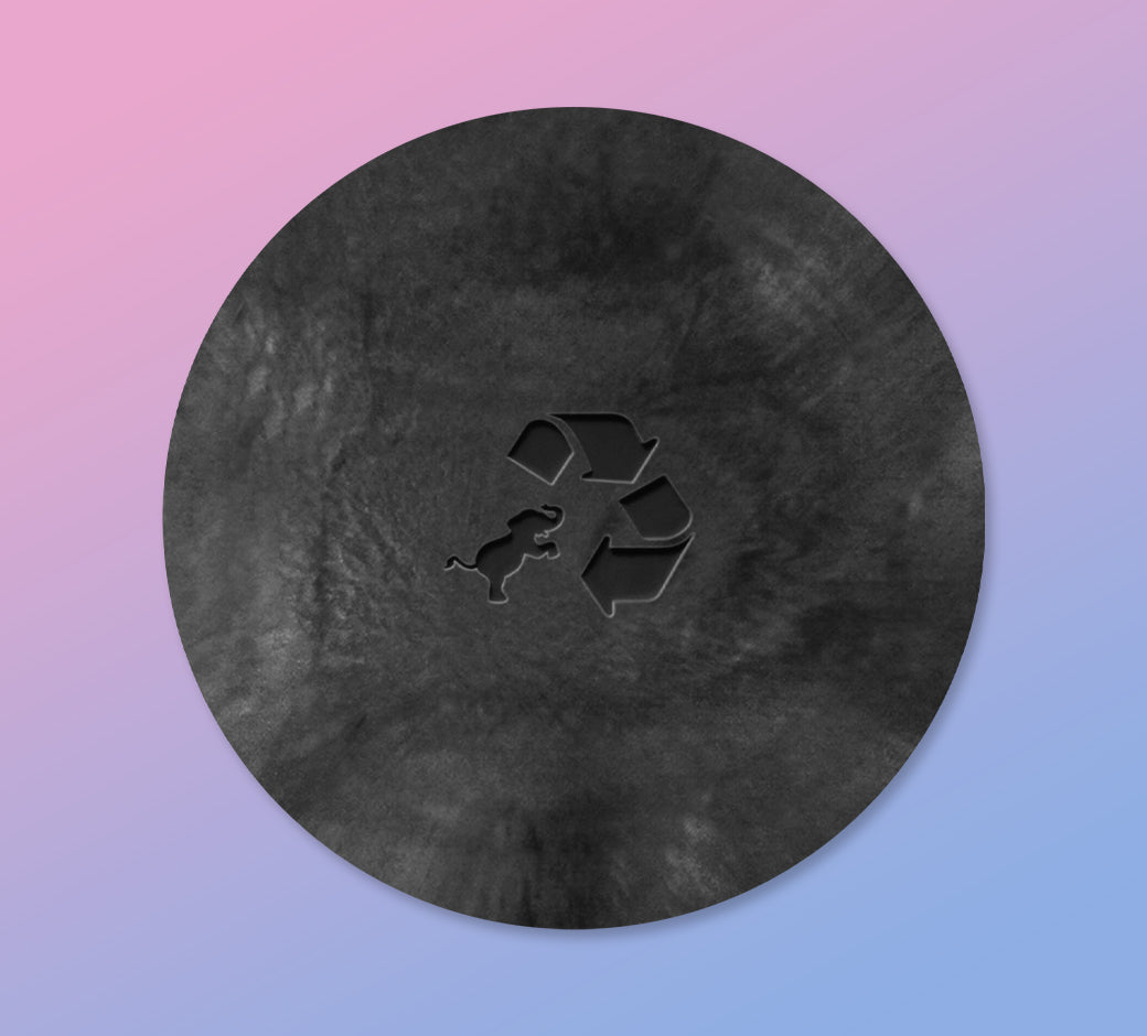 Recycled silicone material