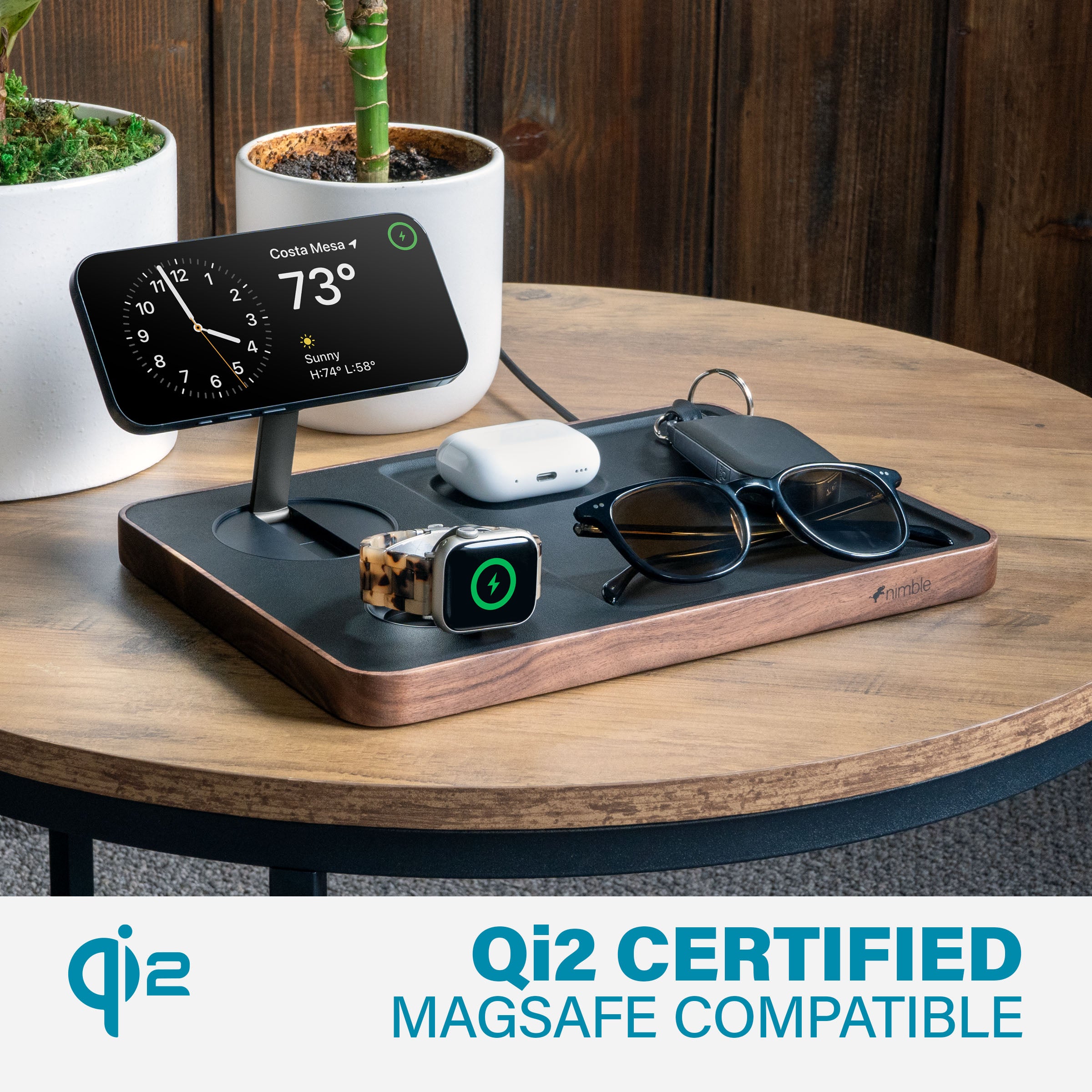 3-in-1 Wireless Charger Nimble VALET Wireless