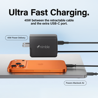 WALLY Stretch 45W Wall Charger
