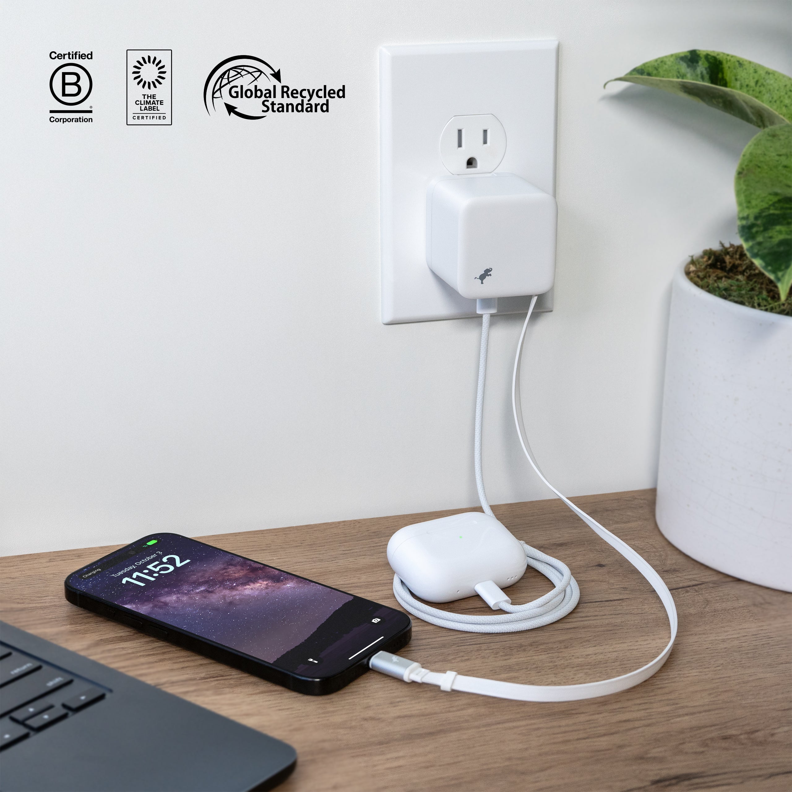 USB-C 65W | Nimble Stretch Wall Charger