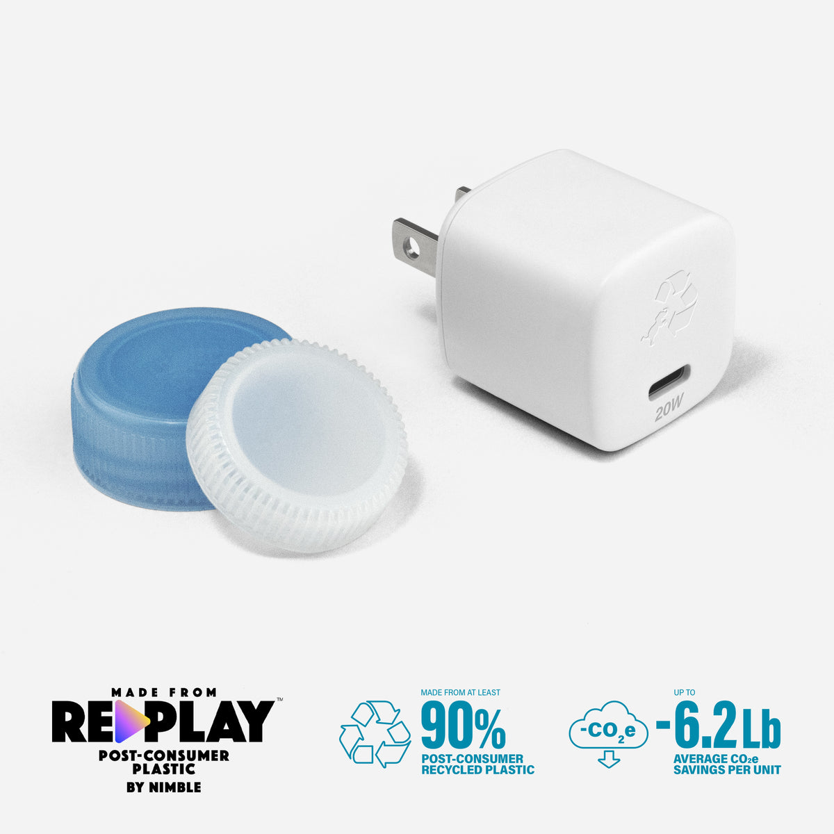 WALLY SubNano 20W Wall Charger