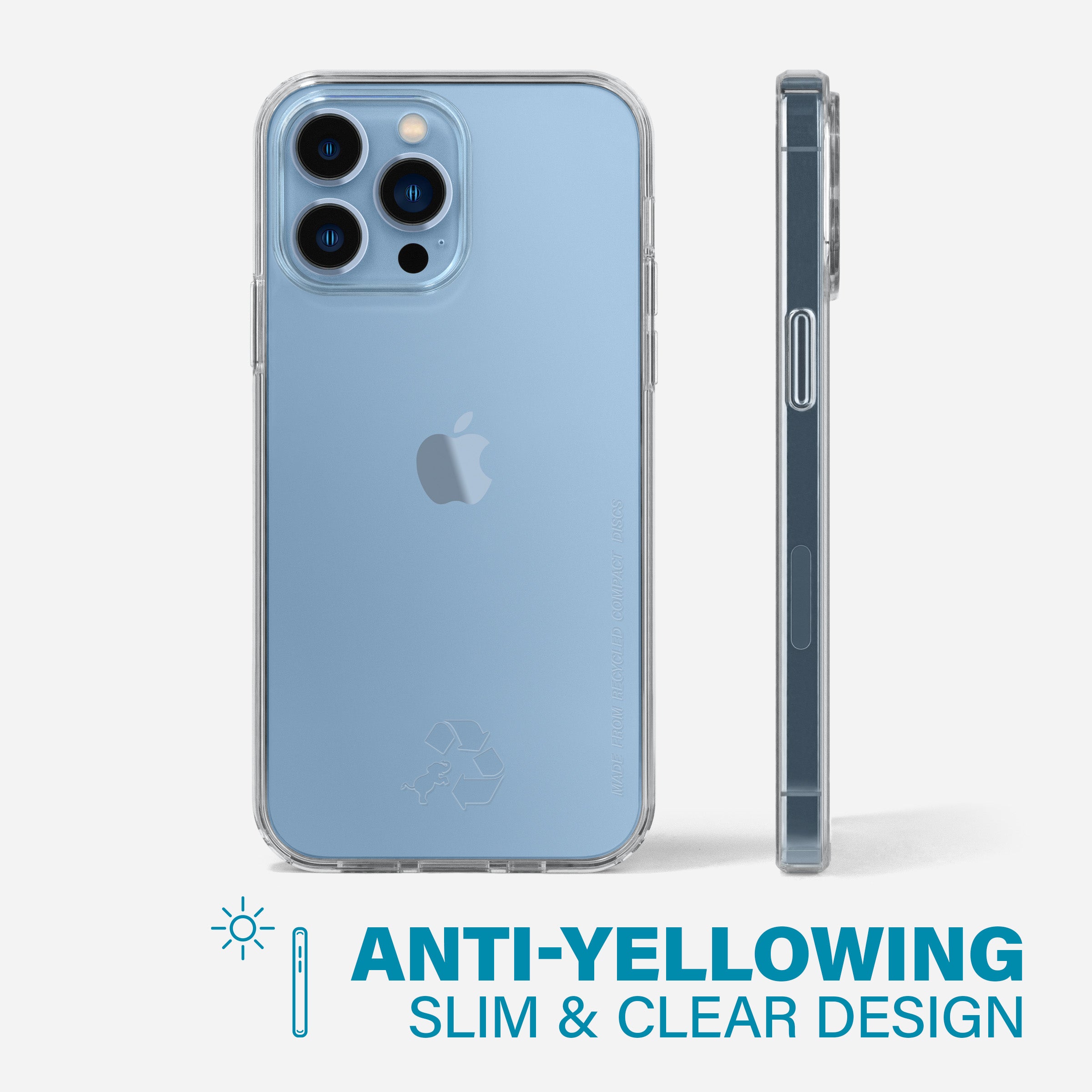 Eco-Friendly iPhone Clear Case | Nimble Disc Case iPhone 13 Eco-Friendly iPhone Clear Case | Nimble Disc Case iPhone 13