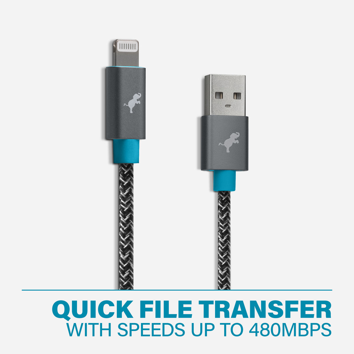 PowerKnit USB-A to Lightning