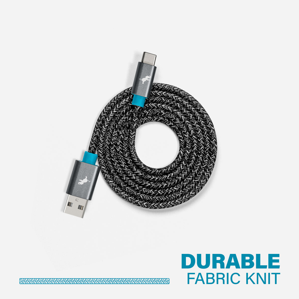 PowerKnit USB-A to USB-C