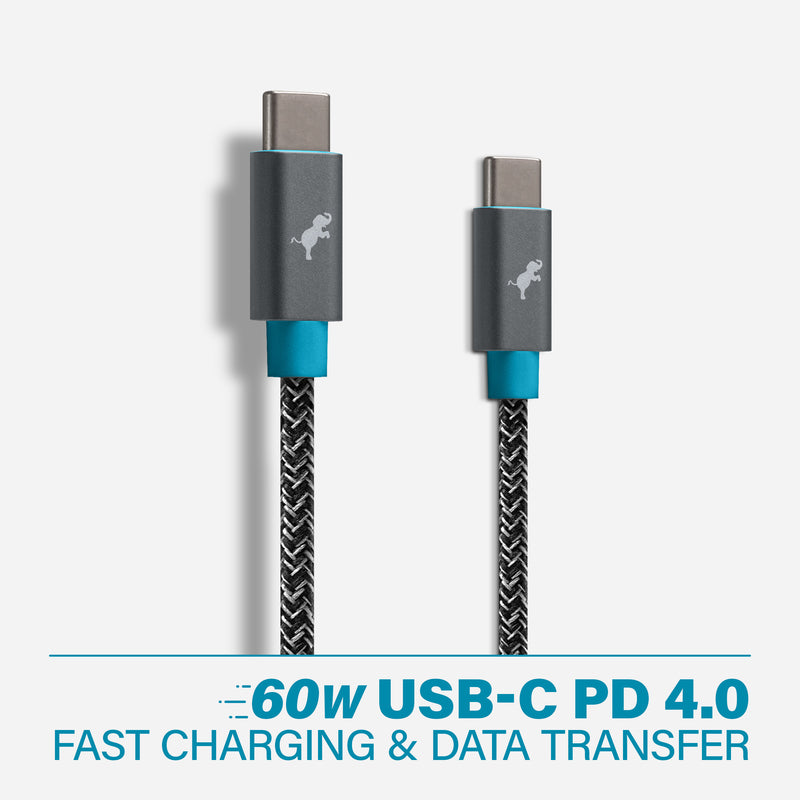 USB C to USB C Cable Double USB-C Fast Charger Cord 60W Power