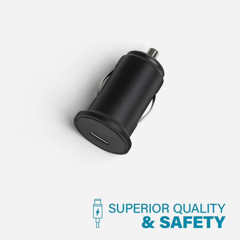 Fast USB C Car Charger BPA PVC Free Nimble